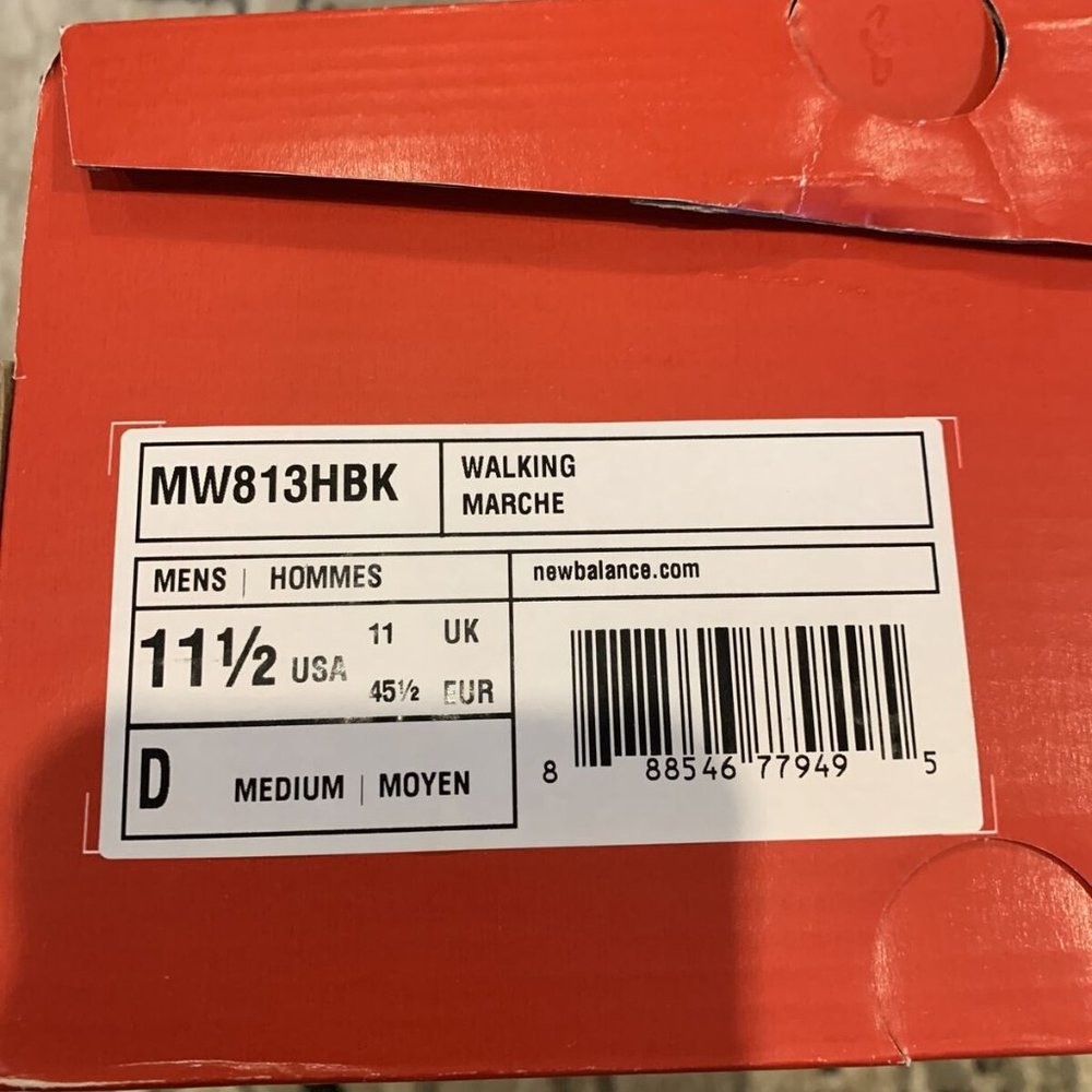 New Balance 813 V1 Hook And Loop Walking Shoe Men - image 7